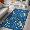 Hanukkah Print Pattern Floor Mat-grizzshop