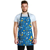 Hanukkah Print Pattern Men's Apron-grizzshop