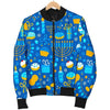 Hanukkah Print Pattern Men's Bomber Jacket-grizzshop