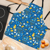 Hanukkah Print Pattern Women's Apron-grizzshop