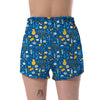 Hanukkah Print Pattern Women's Shorts-grizzshop