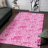 Happy Birthday Pattern Print Floor Mat-grizzshop