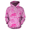 Happy Birthday Pattern Print Men Women Pullover Hoodie-grizzshop