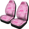 Happy Birthday Pattern Print Universal Fit Car Seat Covers-grizzshop