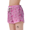 Happy Birthday Pattern Print Women's Shorts-grizzshop