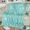 Happy Birthday Print Pattern Blanket-grizzshop