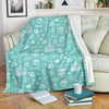 Happy Birthday Print Pattern Blanket-grizzshop