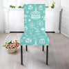 Happy Birthday Print Pattern Chair Cover-grizzshop