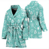 Happy Birthday Print Pattern Women Long Robe-grizzshop