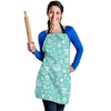 Happy Birthday Print Pattern Women's Apron-grizzshop