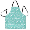 Happy Birthday Print Pattern Women's Apron-grizzshop