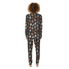 Happy Llama Print Pattern Women's Pajamas-grizzshop