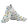 Happy Macarons Print Pattern White Athletic Shoes-grizzshop