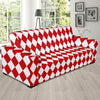 Harlequin Pattern Print Sofa Covers-grizzshop