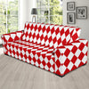 Harlequin Pattern Print Sofa Covers-grizzshop