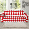 Harlequin Pattern Print Sofa Covers-grizzshop