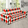 Harlequin Print Pattern Sofa Covers-grizzshop