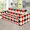 Harlequin Print Pattern Sofa Covers-grizzshop