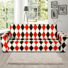 Harlequin Print Pattern Sofa Covers-grizzshop