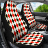 Harlequin Print Pattern Universal Fit Car Seat Cover-grizzshop