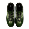 Hat And St. Patrick's Day Clover Print Black Low Top Sneakers-grizzshop