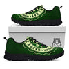 Hat And St. Patrick's Day Clover Print Black Sneaker-grizzshop