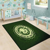 Hat And St. Patrick's Day Clover Print Floor Mat-grizzshop