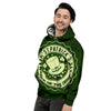 Hat And St. Patrick's Day Clover Print Men's Hoodie-grizzshop