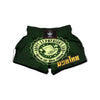 Hat And St. Patrick's Day Clover Print Muay Thai Boxing Shorts-grizzshop