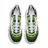 Hat And St. Patrick's Day Clover Print White Gym Shoes-grizzshop