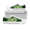 Hat And St. Patrick's Day Clover Print White Low Top Shoes-grizzshop