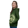 Hat And St. Patrick's Day Clover Print Women's Hoodie-grizzshop