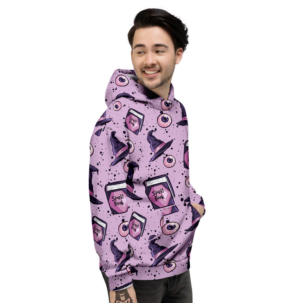 Hat Wizard Print Pattern Men's Hoodie-grizzshop