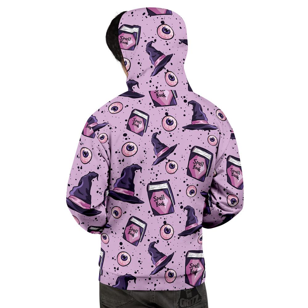 Hat Wizard Print Pattern Men's Hoodie-grizzshop