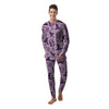 Hat Wizard Print Pattern Men's Pajamas-grizzshop