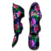 Hawaii Flowers Tropical Print Pattern Muay Thai Shin Guards-grizzshop