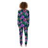 Hawaii Flowers Tropical Print Pattern Women's Pajamas-grizzshop