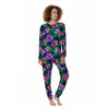 Hawaii Flowers Tropical Print Pattern Women's Pajamas-grizzshop