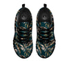 Hawaii Leaf Green Tropical Print Pattern Black Sneaker-grizzshop