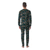 Hawaii Leaf Green Tropical Print Pattern Men's Pajamas-grizzshop