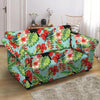 Hawaiian Bird Floral Print Loveseat Cover-grizzshop