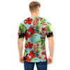 Hawaiian Bird Floral Print Men T Shirt-grizzshop