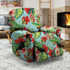 Hawaiian Bird Floral Print Recliner Cover-grizzshop