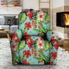 Hawaiian Bird Floral Print Recliner Cover-grizzshop