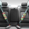 Hawaiian Bird Floral Print Seat Belt Cover-grizzshop