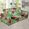 Hawaiian Bird Floral Print Sofa Cover-grizzshop