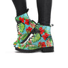 Hawaiian Bird Floral Print Women's Boots-grizzshop