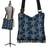 Hawaiian Blue Sea Turtle Pattern Print Crossbody Bags-grizzshop