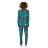 Hawaiian Exotic Tropical Print Pattern Women's Pajamas-grizzshop