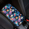 Hawaiian Floral Pineapple Print Car Console Cover-grizzshop